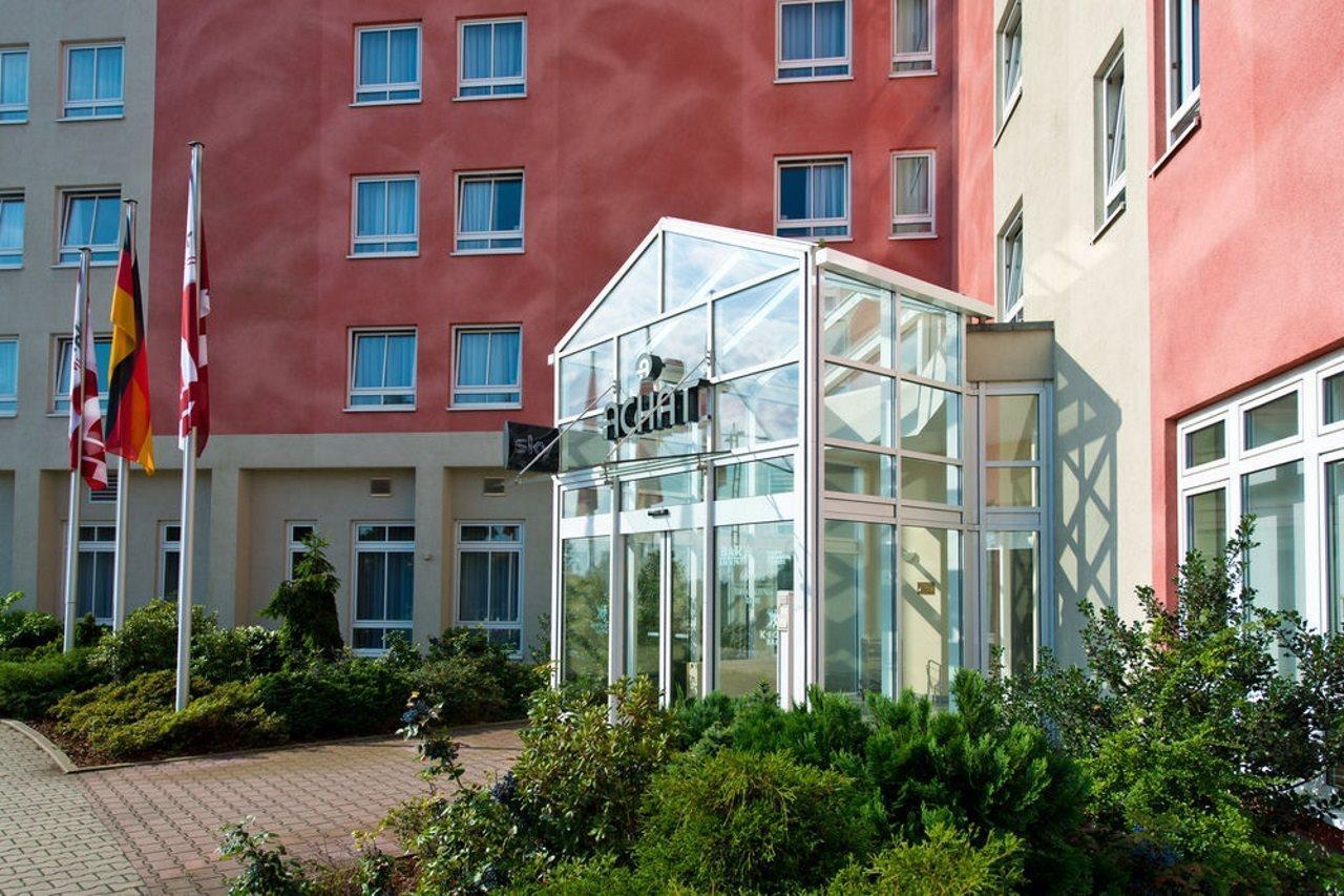 Achat Hotel Schwarzheide Lausitz Esterno foto